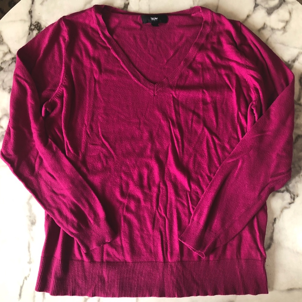 Mossimo Berry Sweater XXL